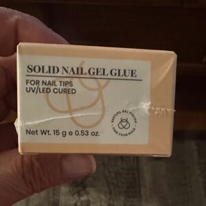 Solid Nail Gel Glue for Nail Tips